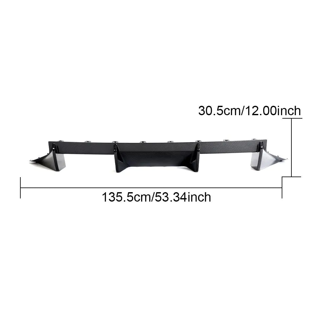 ML-ZDH390-PRO Dry Carbon Fiber Rear Diffuser for BMW G87 M2 2023