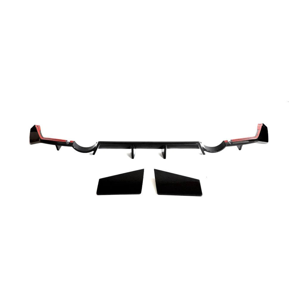 ML-YWW148-PRO Pre-preg Dry Carbon Fiber Rear Bumper Diffuser for Nissan 400Z