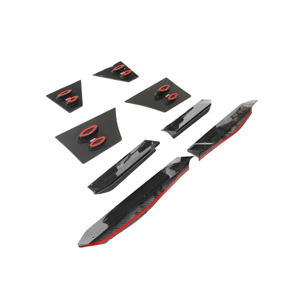 ML-PZJ138-PRO Real Dry Carbon Fiber Side Skirts for Nissan 400Z 2023