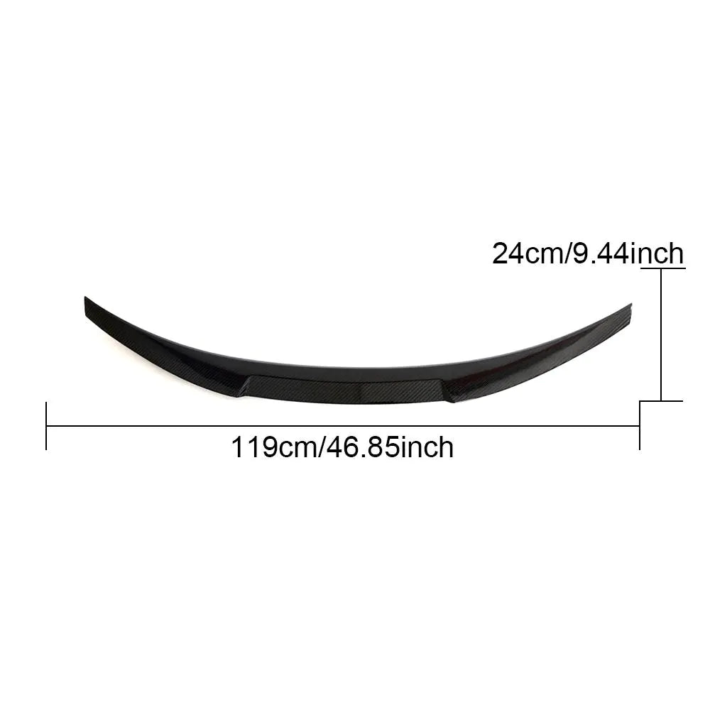 ML-LQ283-MY Dry Carbon Fiber Rear Trunk spoiler for BMW M4 Coupe F82 M4 Spoiler 2015-2020