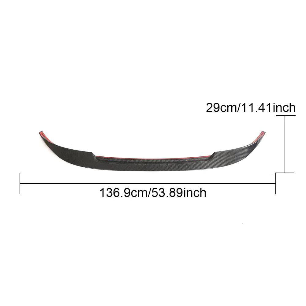 ML-XY008 Carbon Fiber Car Rear Wing Spoiler for Honda Civic Type R Hatchback 4-Door 2023