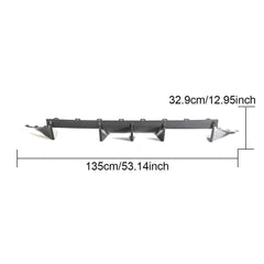 JC-HD572 Real Carbon Fiber G87 M2 Rear Bumper Diffuser Lip Splitter 2022 2023