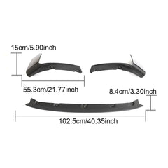 JC-HD565 JCSPORTLINE Real Carbon Fiber Front Bumper Lip for BMW G87 M2 Coupe 2023