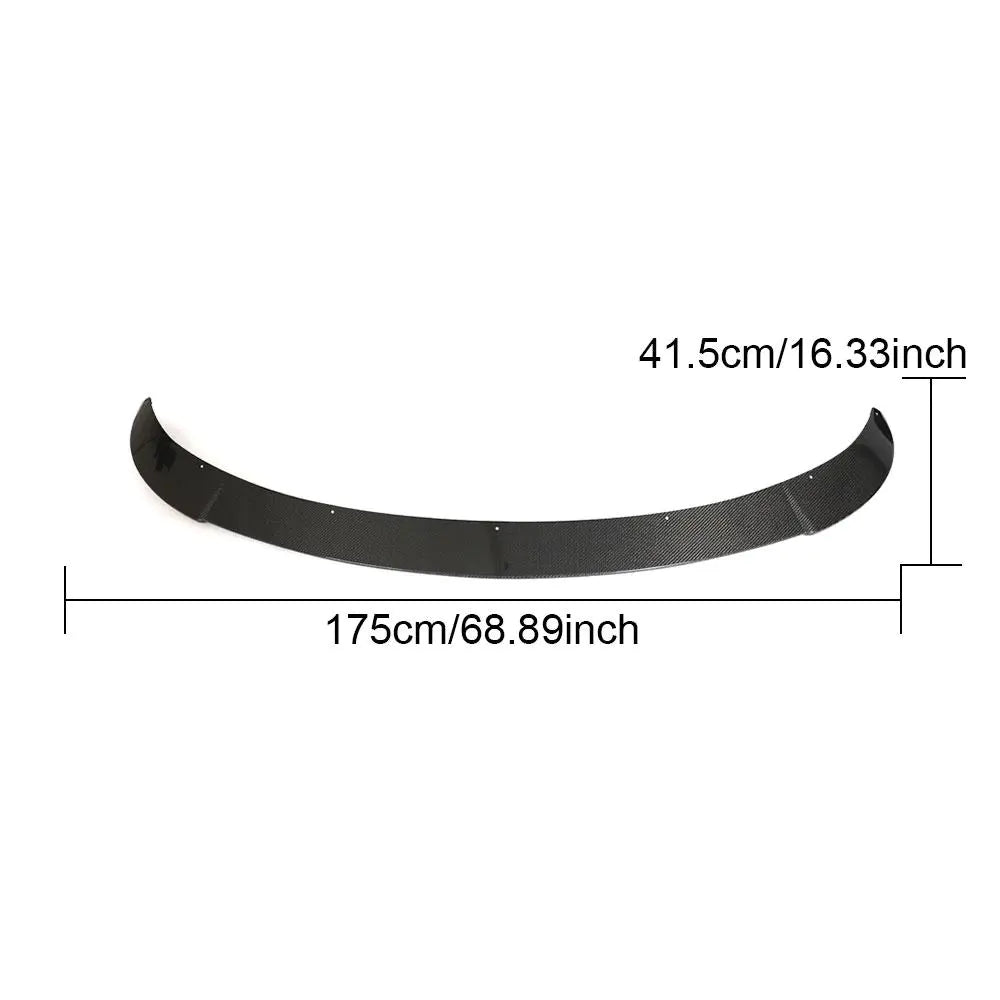 ML-ZDH374 JCSPORTLINE Carbon Fiber Front Bumper Lip for Mercedes Benz Smart 2022