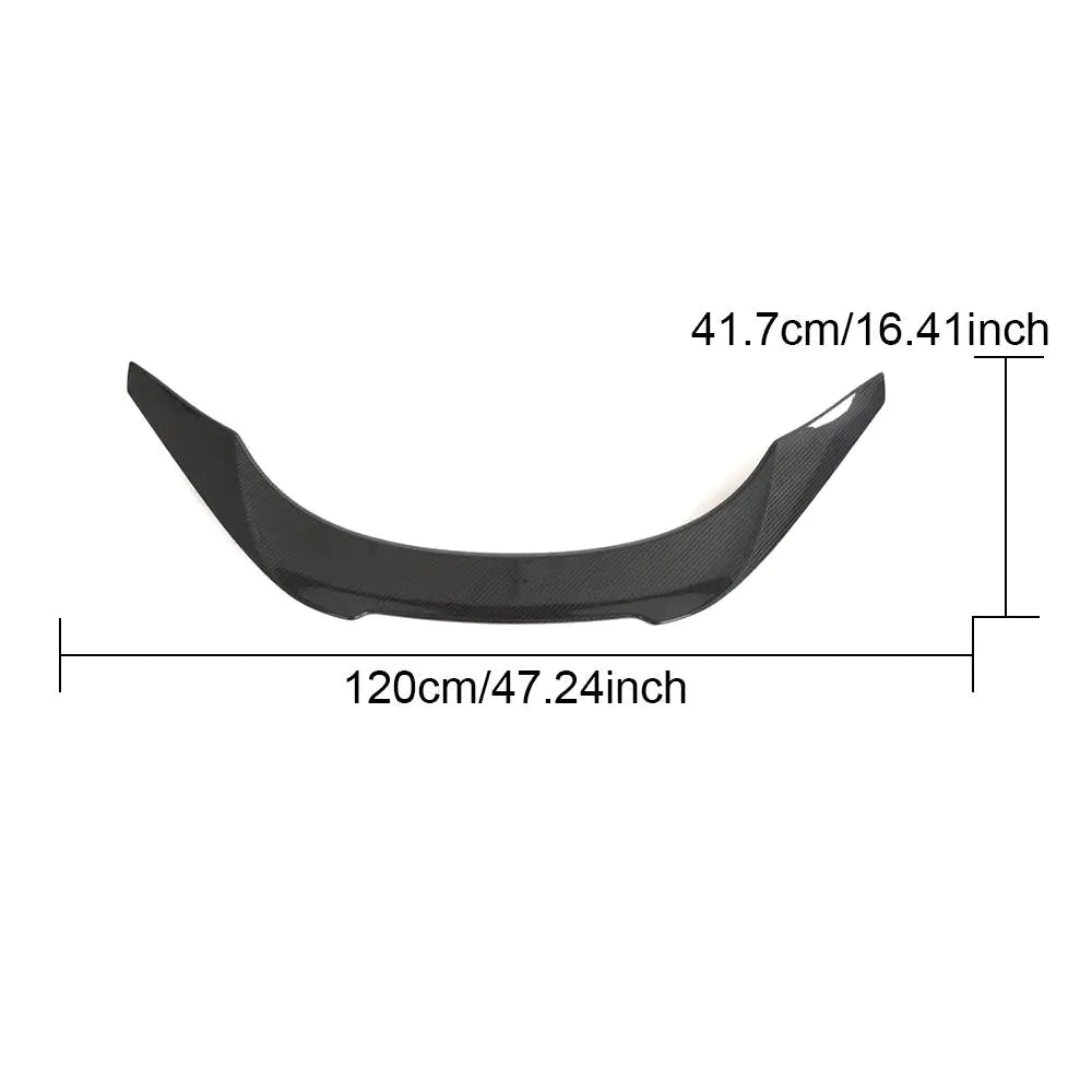 ML-LQ294-MY Dry Carbon Fiber Auto Trunk Spoiler Rear Tail Wing For Toyota Supra A90 2018-2022