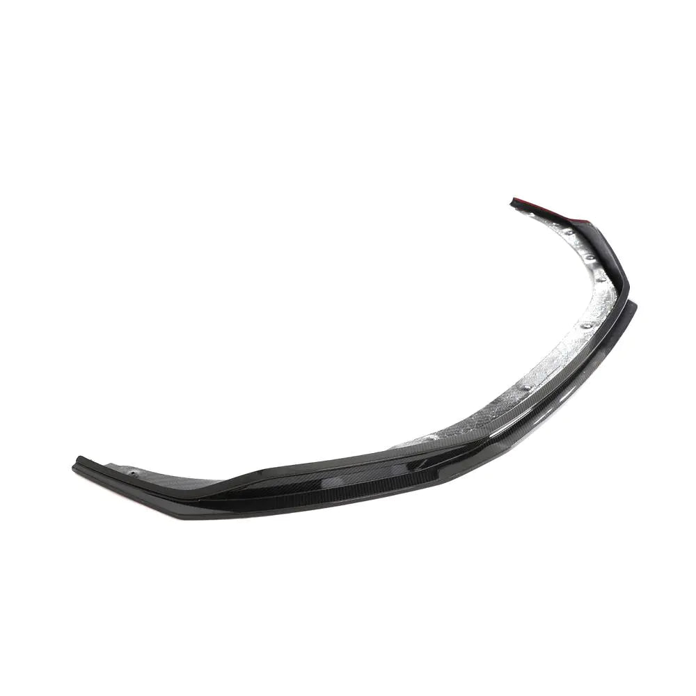 ML-YWW127-PRO P Style R8 Prepreg Dry Carbon Fiber Front Lip Spoiler Splitter for Audi R8 V10 2023