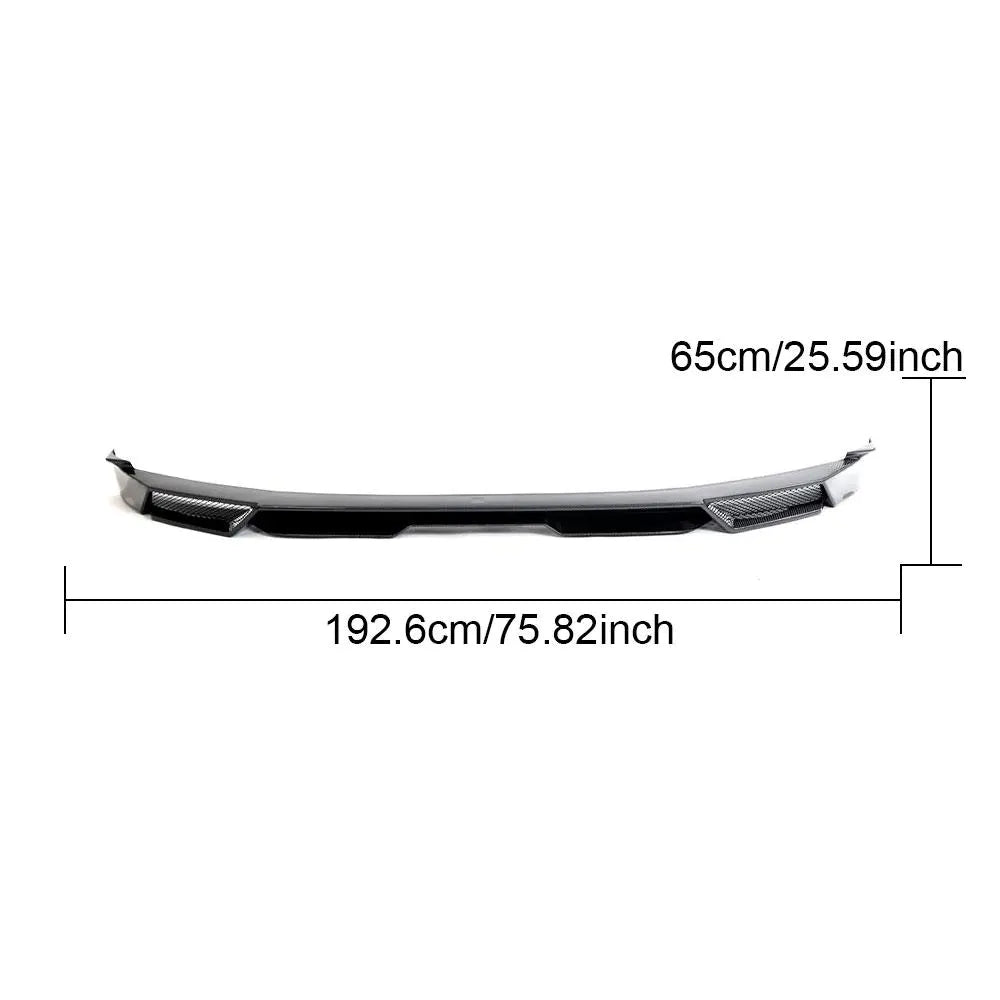 EE-LC7015 Carbon fiber Front Bumper Lip For Zeekr 001 21-23