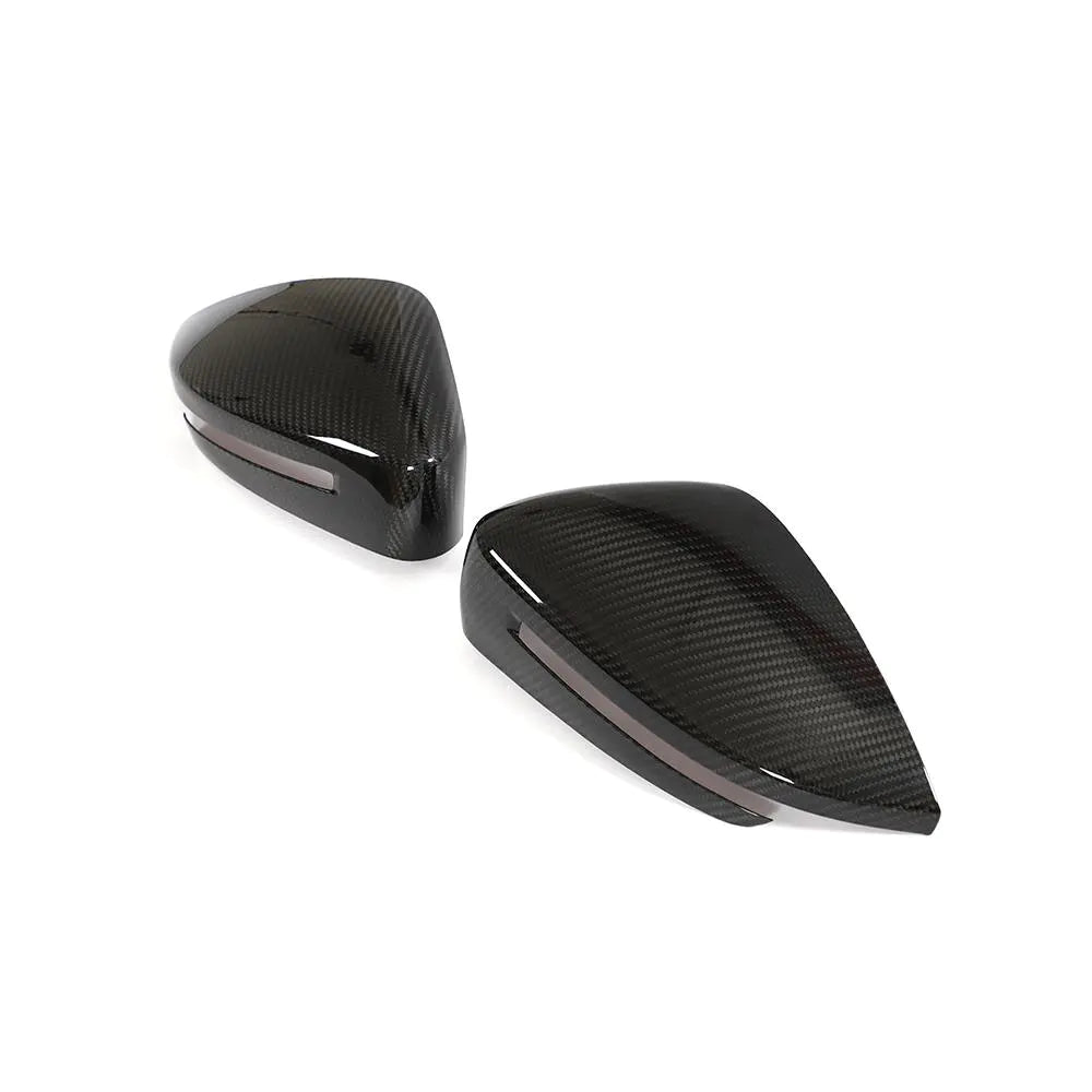 ML-WJM091-PRO Dry Carbon Fiber Car Mirror Cover for Zeekr 001 21-23