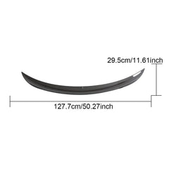 EE-ZDH7024-PRO Dry Carbon Fiber Rear Spoiler Wing For Tesla Model 3 Base Sedan 2023