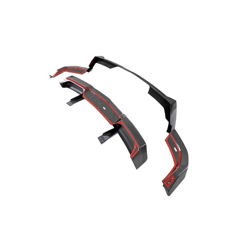 ML-HAX131 Carbon Fiber Rear Bumper Diffuser for Chevrolet Corvette C8 Z06 Coupe 2-Door 2023