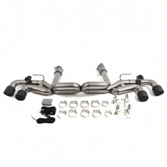 AME Chevrolet Corvette C8 Catback Quad Exit Exhaust