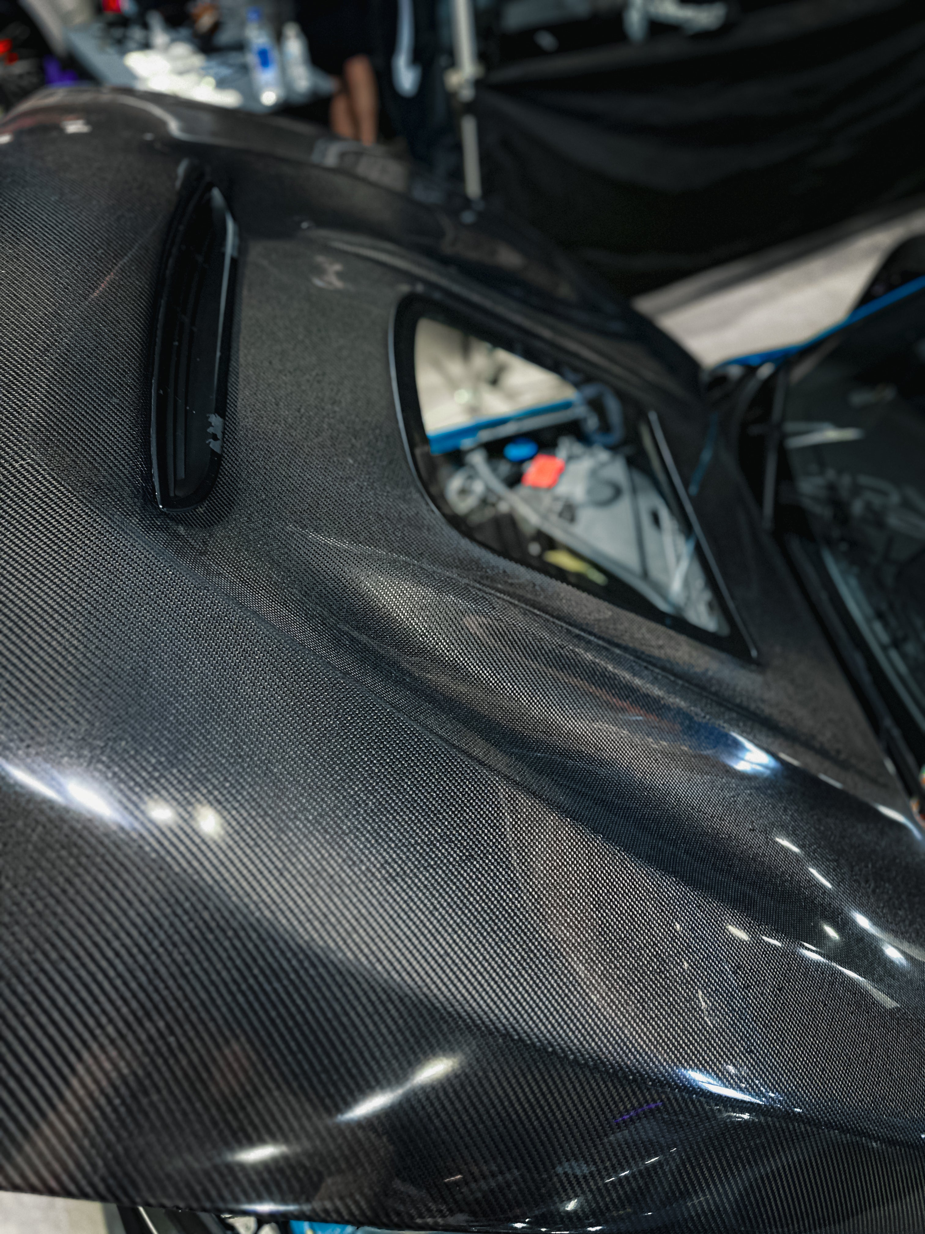 CMST Carbon Fiber Tempered Glass Transparent Hood For BMW M2 / M2C F87 2 Series F22 2014-ON