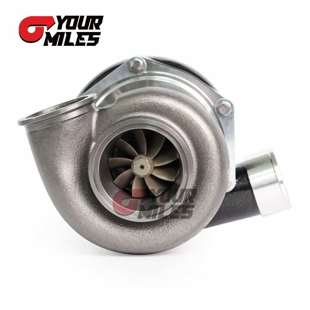 Yourmiles GEN2 GTX3584RS DBB Turbocharger Carbon Fiber T51R MOD Comp. Cover T3/T4 0.82 Vband/0.83/1.01 DV TH
