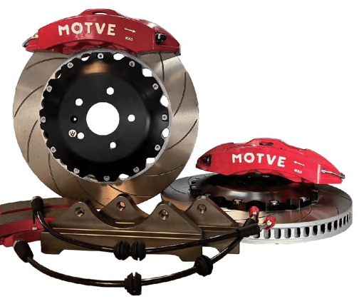 Motve MX6 high-performance 6-pistons caliper system (Front Wheel)