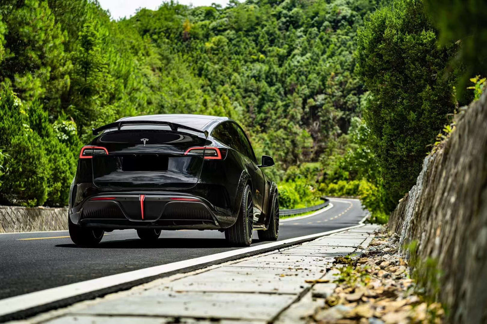 Robot "STARSHIP" Rear Bumper & Diffuser For Tesla Model Y / Performance