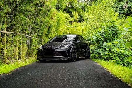 Robot "STARSHIP" Front Bumper & Splitter For Tesla Model Y / Performance