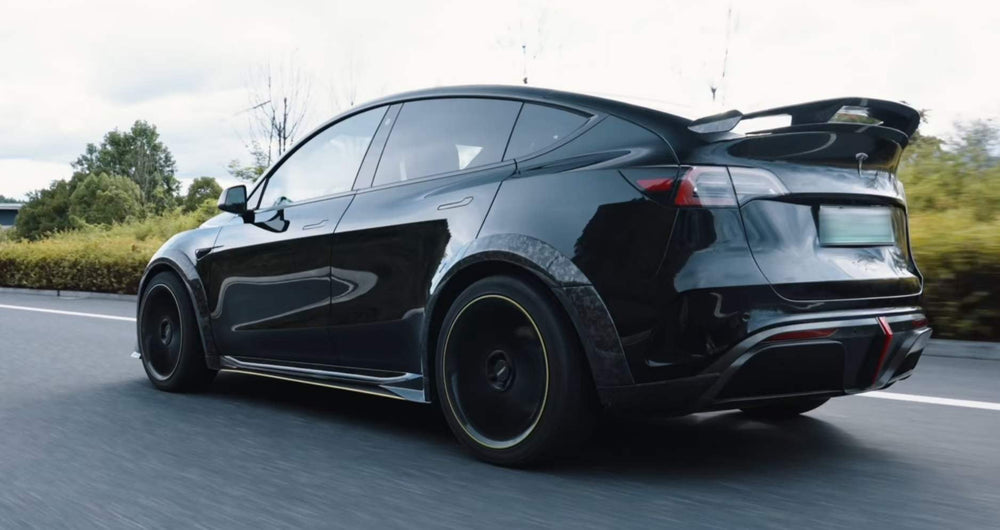 Robot "STARSHIP" Rear Bumper & Diffuser For Tesla Model Y / Performance