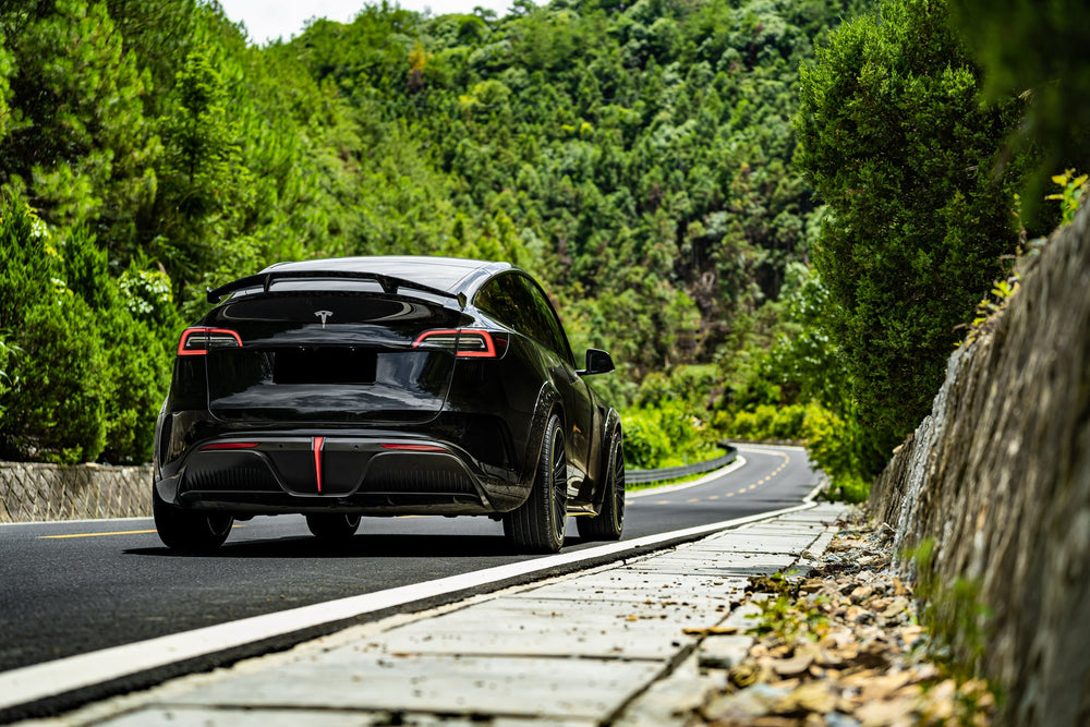 Robot "STARSHIP" Rear Bumper & Diffuser For Tesla Model Y / Performance