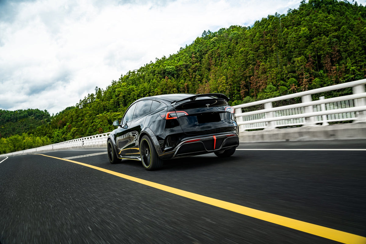 Robot "STARSHIP" Rear Bumper & Diffuser For Tesla Model Y / Performance