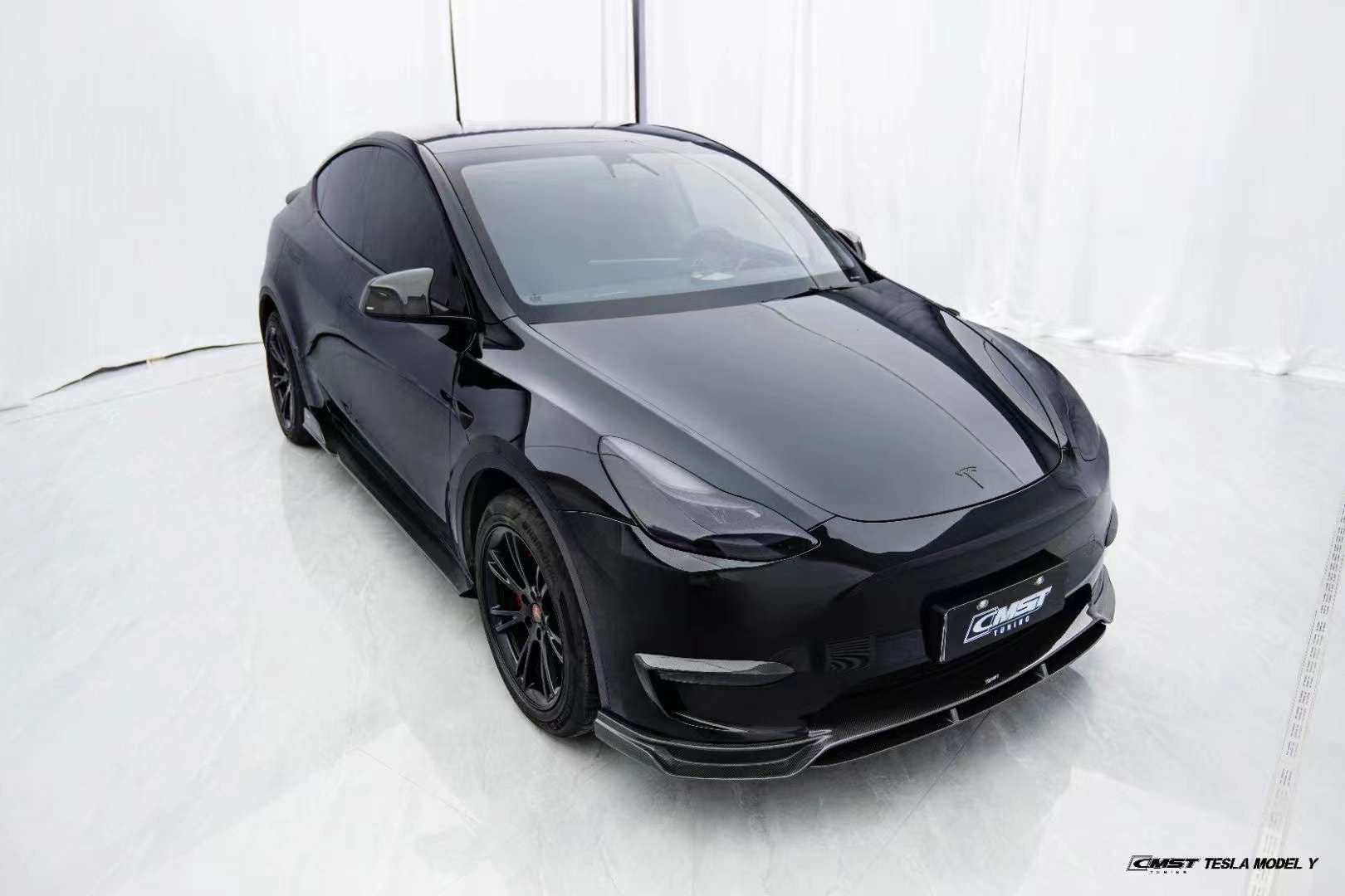 CMST Carbon Fiber Front Lip Ver.2 for Tesla Model Y