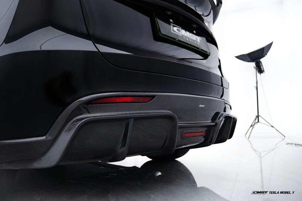 CMST Carbon Fiber Rear Diffuser Ver.1 for Tesla Model Y