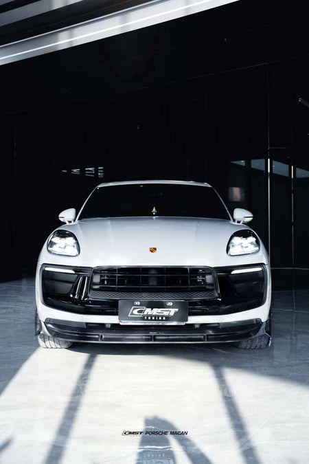 CMST Pre-preg Carbon Fiber Front Splitter for Porsche Macan Base / S / T 2022-ON