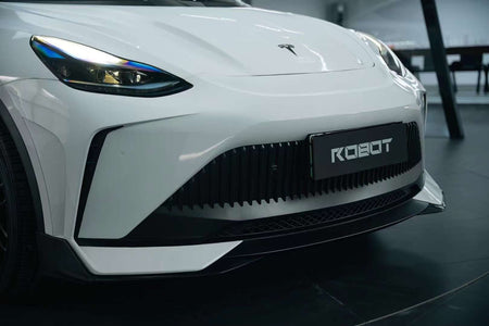 Robot "STARSHIP" Front Bumper & Splitter For Tesla Model Y / Performance