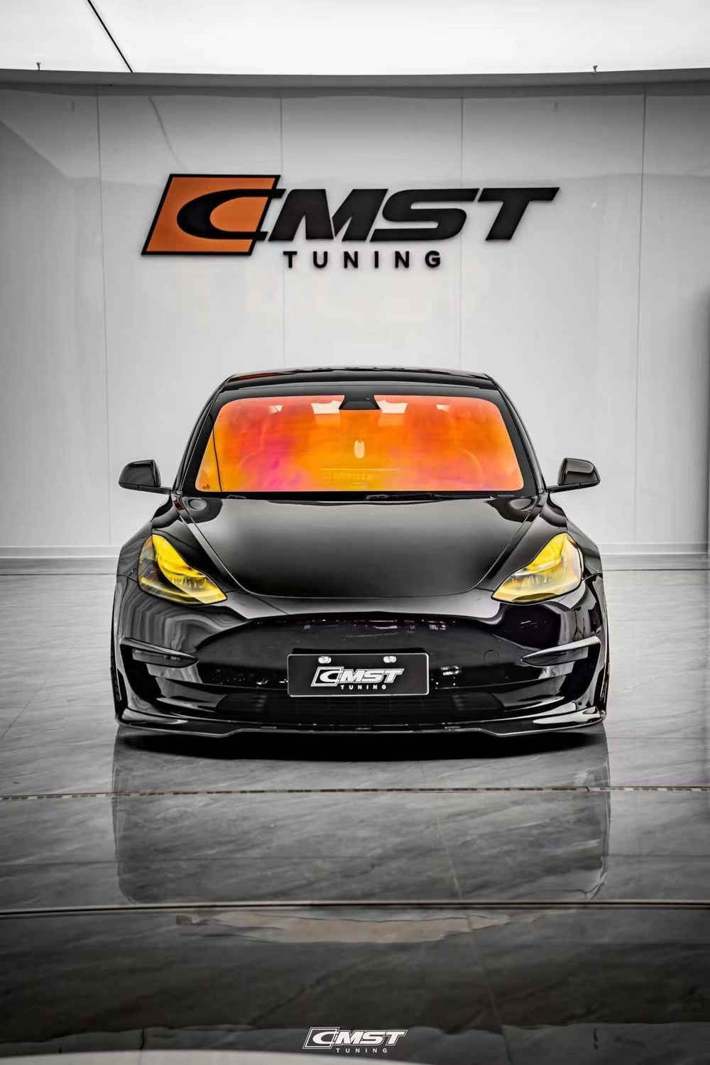 New Release!!! CMST Tesla Model 3 Carbon Fiber Front Lip Ver.5
