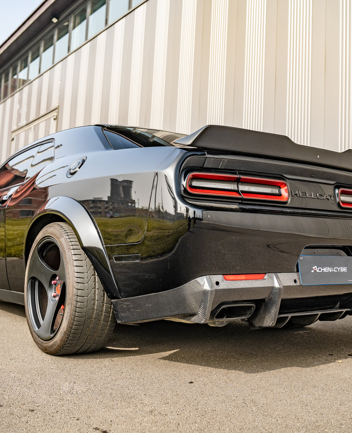 AchenCybe Dodge Challenger Rear Diffuser 2015-2023