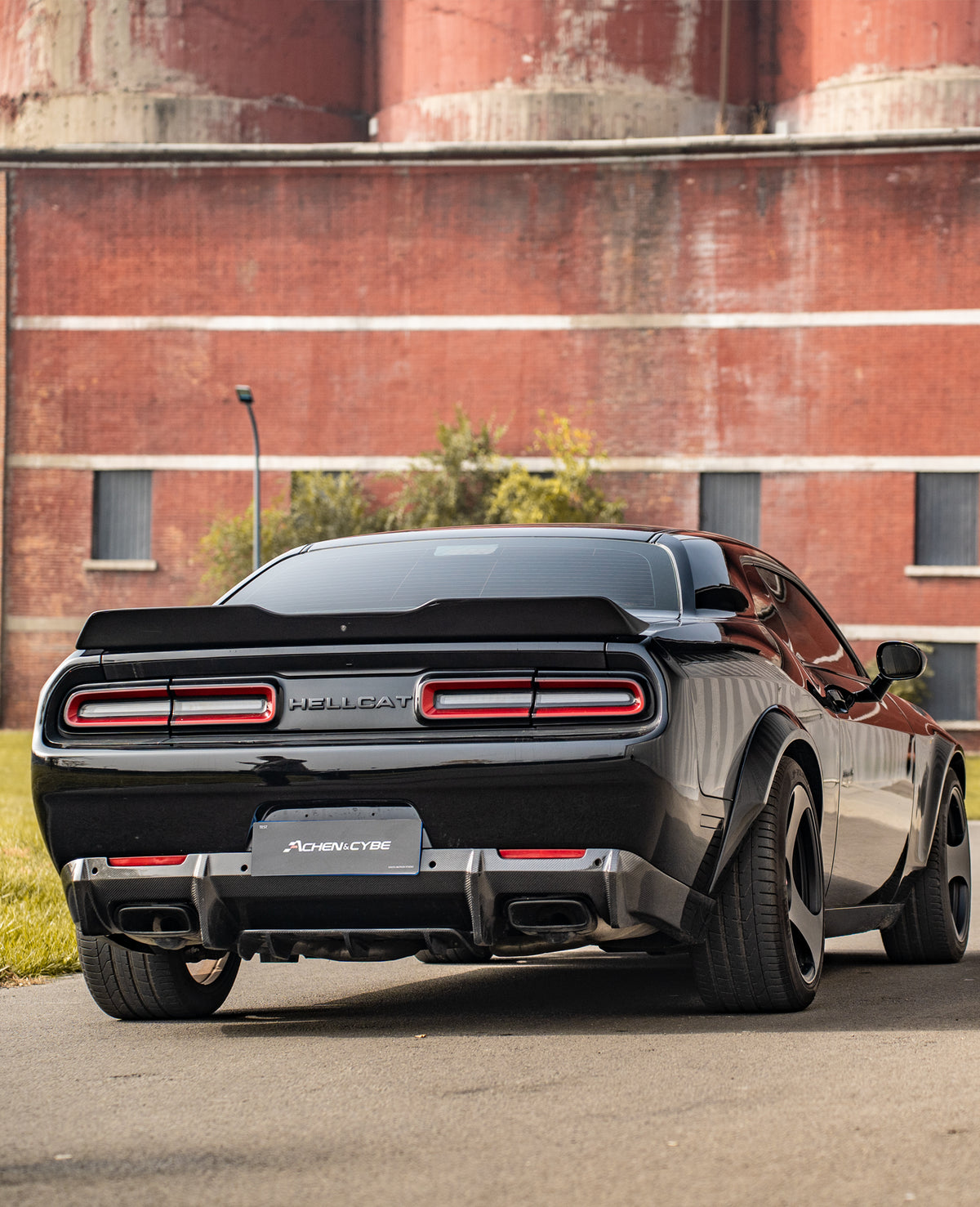 AchenCybe Dodge Challenger Rear Diffuser 2015-2023