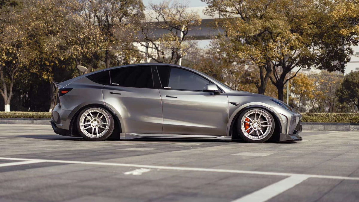 Robot "STARSHIP" Side Skirts For Tesla Model Y / Performance