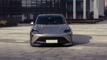 Robot "STARSHIP" Front Bumper & Splitter For Tesla Model Y / Performance