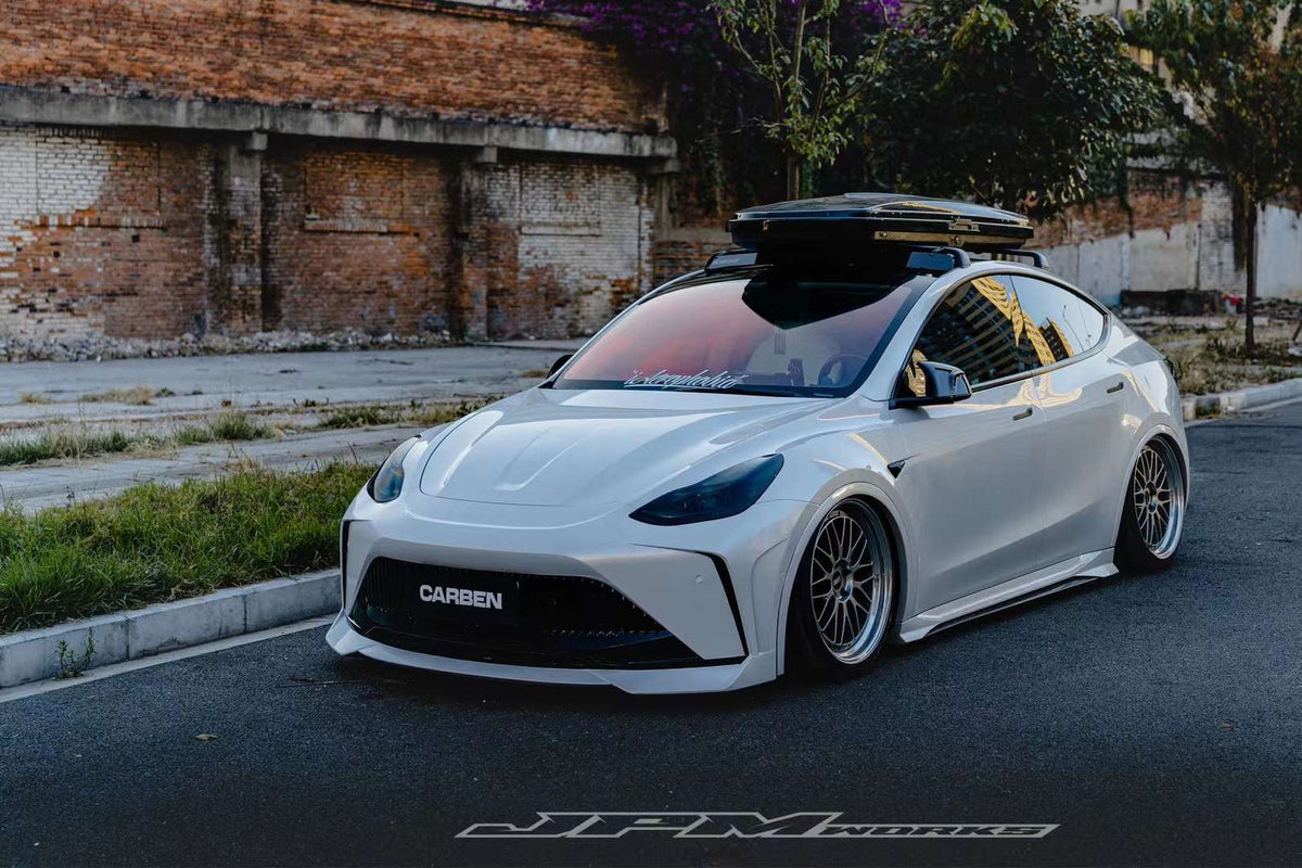 Robot "STARSHIP" Hood Bonnet For Tesla Model Y / Performance