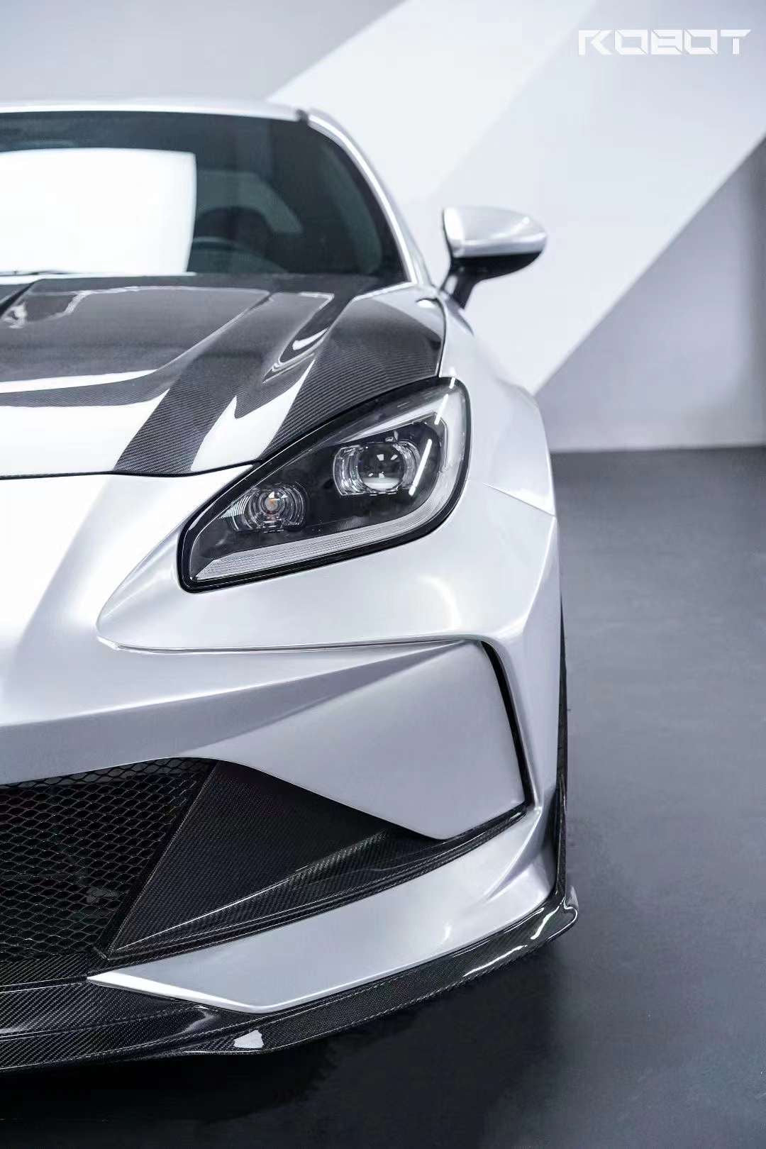 Robot "SHINNING" Narrow Body Front Bumper & Lip  For Toyota GR86 Subaru BRZ