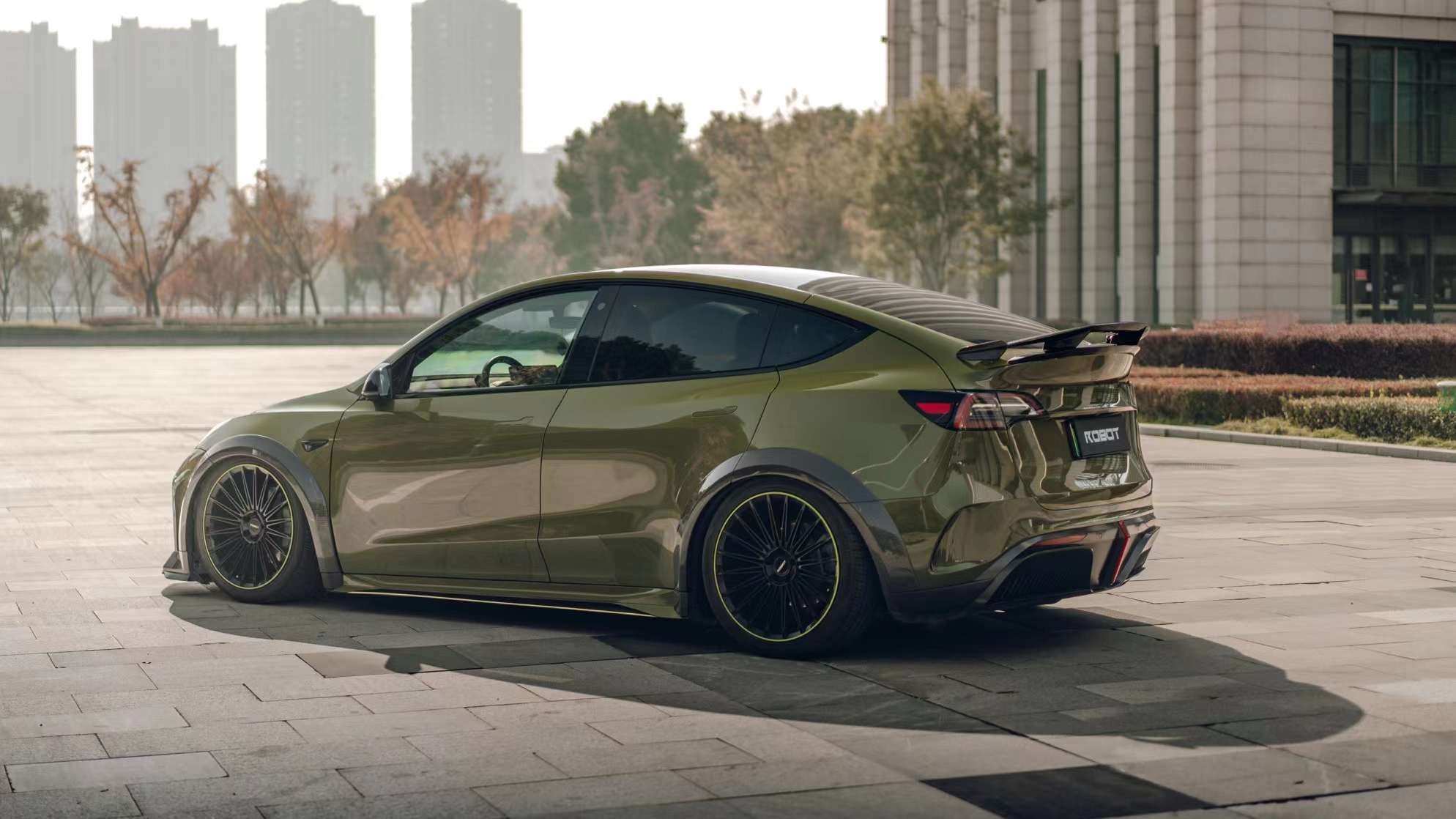 Robot "STARSHIP" Widebody Wheel Arches For Tesla Model Y / Performance