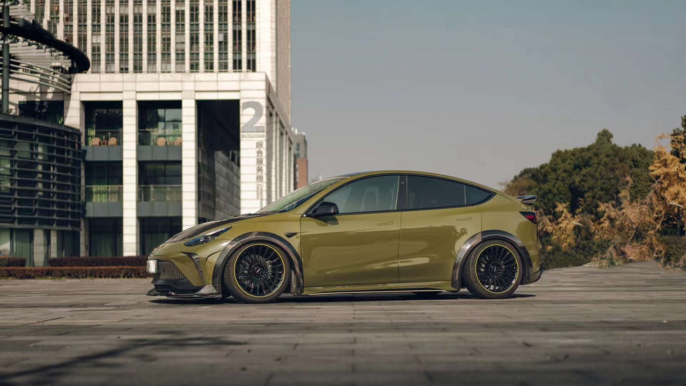 Robot "STARSHIP" Side Skirts For Tesla Model Y / Performance