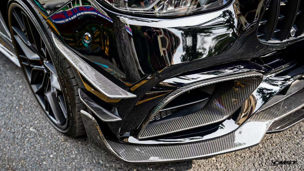 CMST Carbon Fiber Front Intake Vent Cover for Mercedes Benz W213 4 Door E63 2021-ON (Facelift)