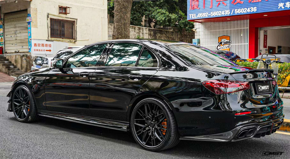 CMST Carbon Fiber REAR DIFFUSER for Mercedes Benz E350 E450 E53 E63 W213 2021-ON (Facelift)