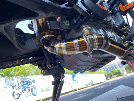 2018 KTM 790 Duke Titanium Exhaust -  Agile Streetfighter Motorcycle