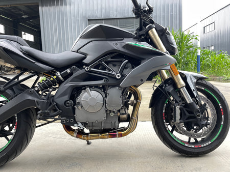 2022 Benelli TNT600 Titanium Exhaust -  Versatile Street Motorcycle