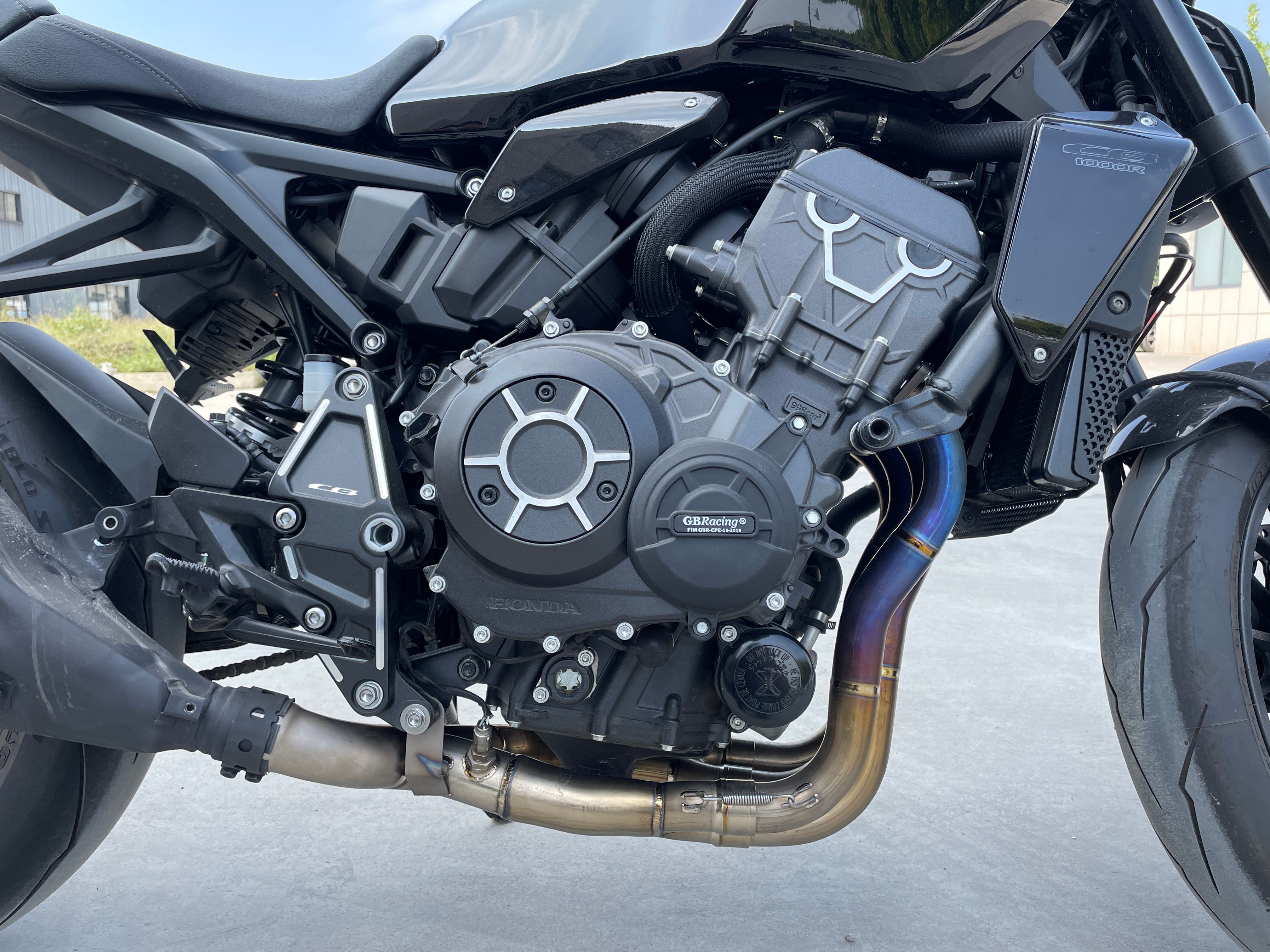 2015 Honda CB1000R Titanium Exhaust -  Modern Performance Roadster