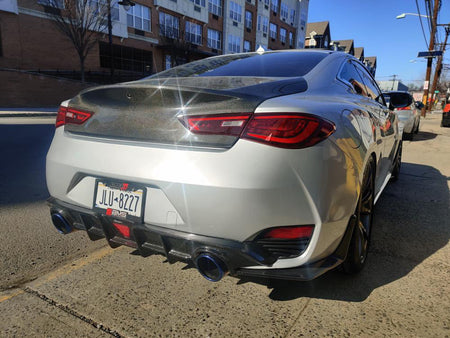 New Release! CMST Carbon Fiber Rear Diffuser & Rear Canards for Infiniti Q60 2017-2022