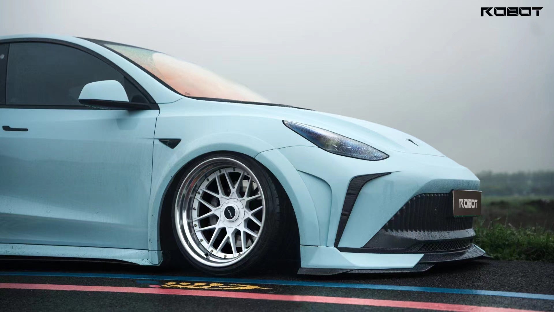 Robot "STARSHIP" Full Body Kit For Tesla Model Y / Performance