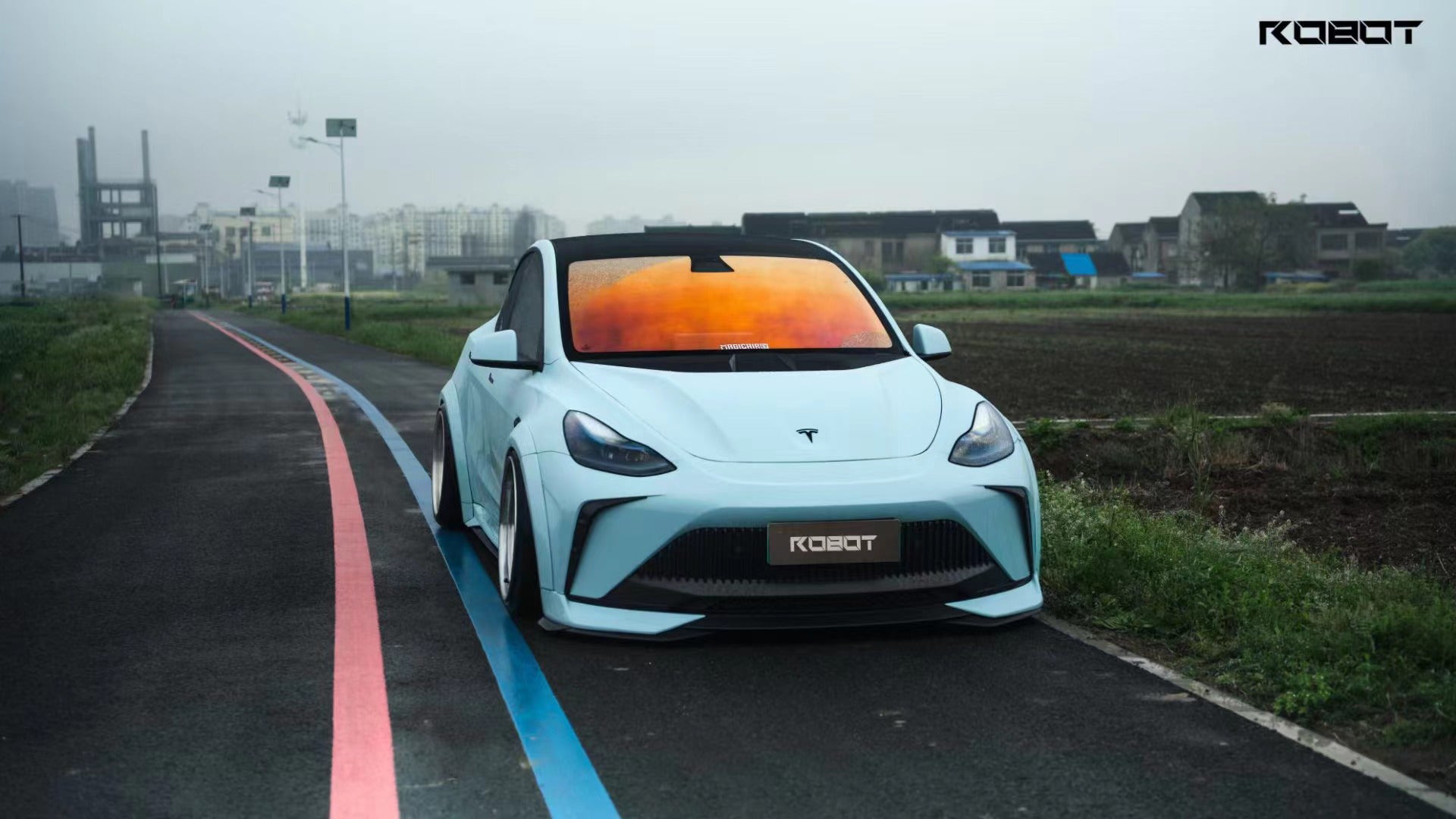Robot "STARSHIP" Widebody Wheel Arches For Tesla Model Y / Performance