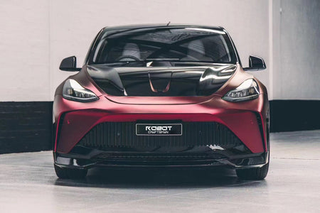 Robot "STARSHIP" Front Bumper & Splitter For Tesla Model Y / Performance