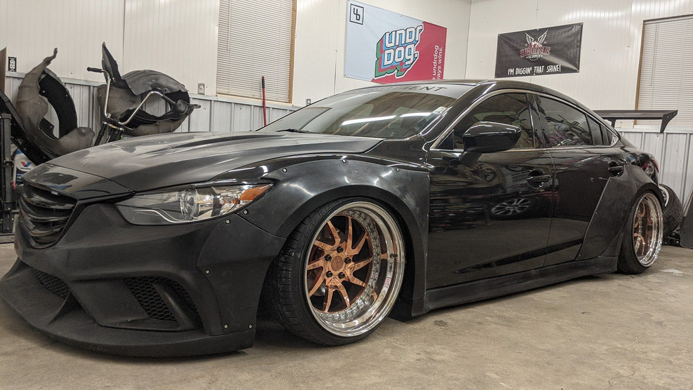 Robot Mazda 6 Rear GT Spoiler Wing 2014-2022 FRP or Carbon Fiber