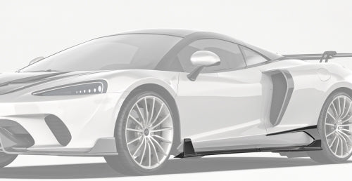 Paktechz McLaren GT Carbon Fiber Body Kit - Side Skirts