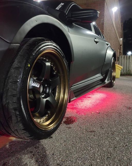 Robot Side Skirts For Honda Civic 10th Gen & FK7 Hatchback Carbon Fiber