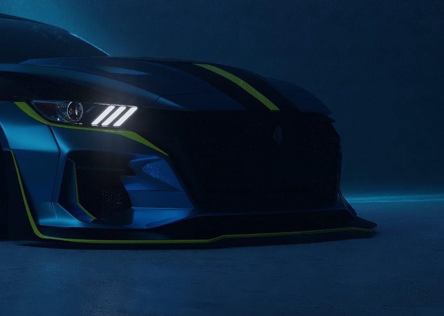 Robot "DAWN" Widebody Kit For Mustang S550 S550.1 2015 2016 2017