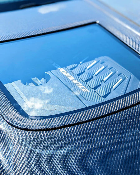 CMST Carbon Fiber Glass Transparent Hood Bonnet for BMW 3 Series G20 G28 330i M340i
